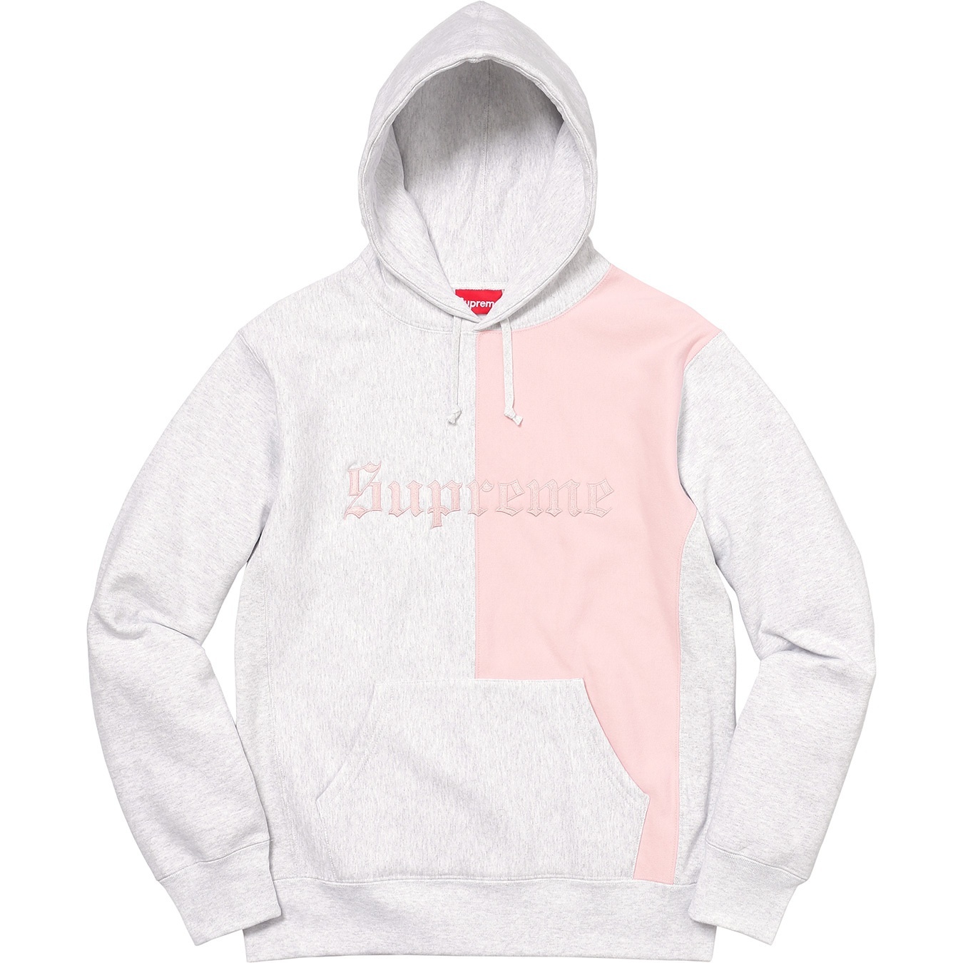 Split Old English Hooded Sweatshirt view 3